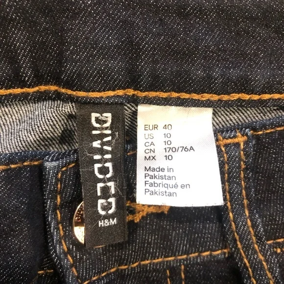 Divided high wasted Skinny Jean - Picture 2 of 2